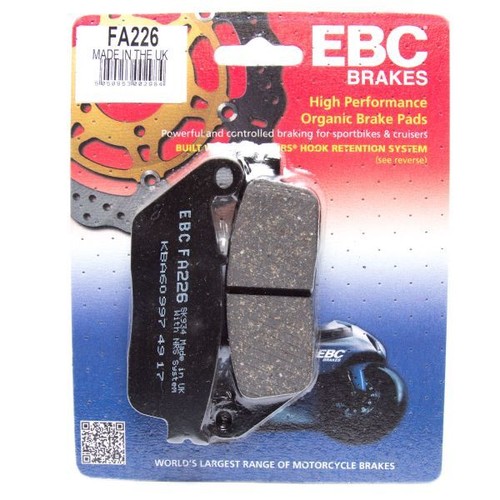 Pastiglie freno organiche ebc - pastiglie,